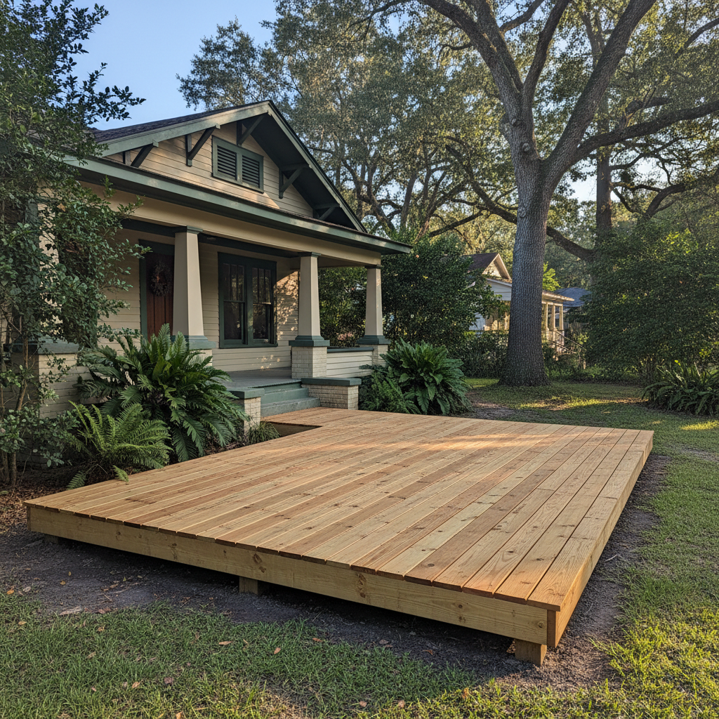 Screened-In Porch Construction completed by Heritage Deck Solutions in Senatobia, MS