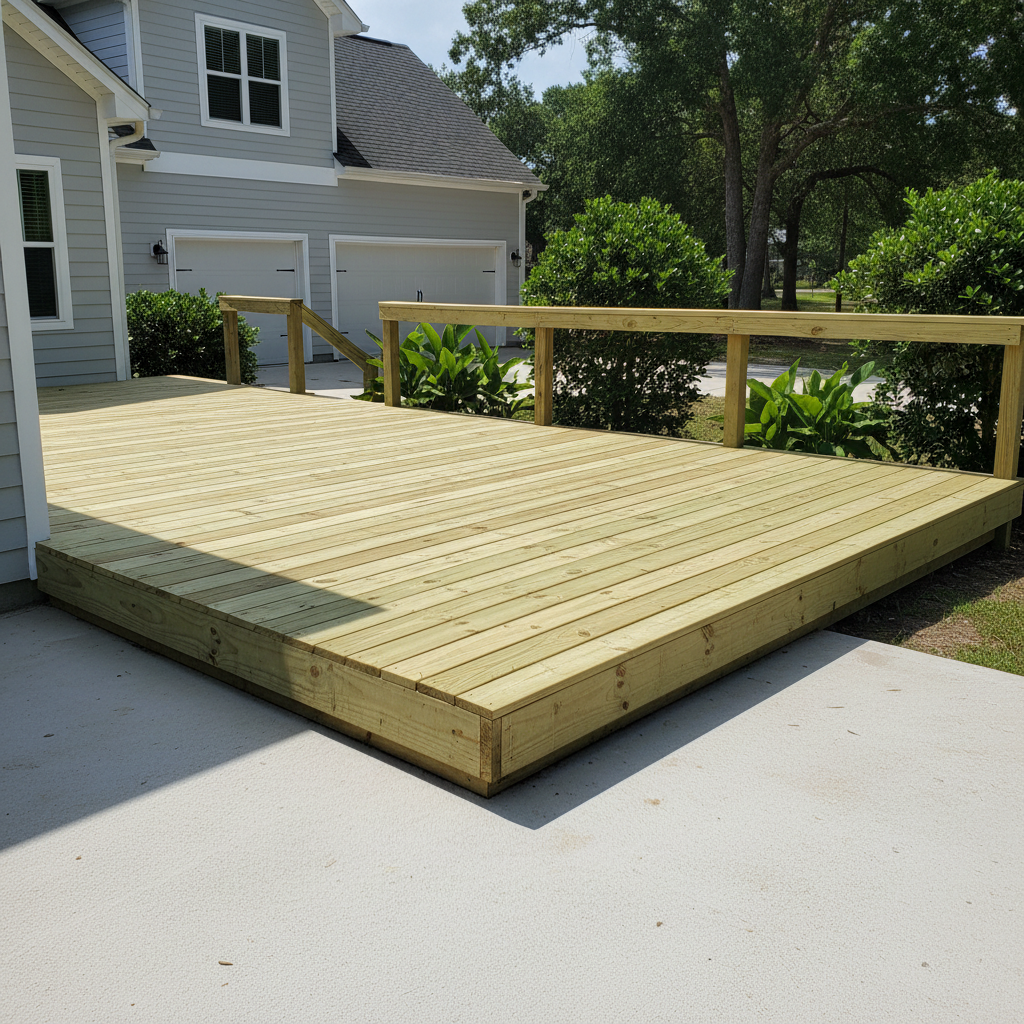 Deck Demolition & Removal completed by Heritage Deck Solutions in Byhalia, MS